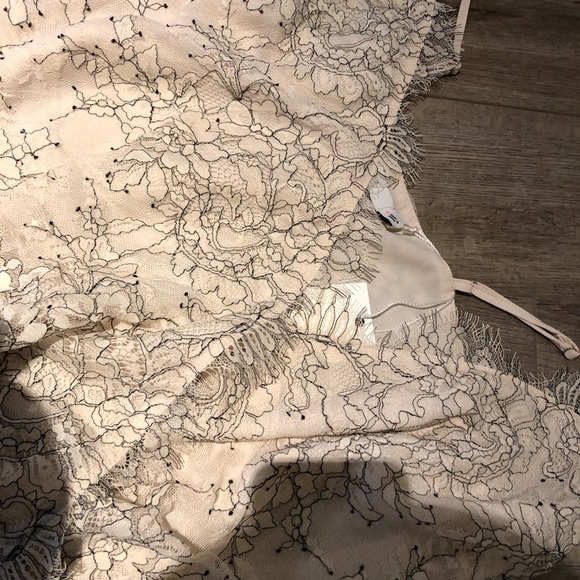 one piece silk top /(never worn) - Picture 3 of 3